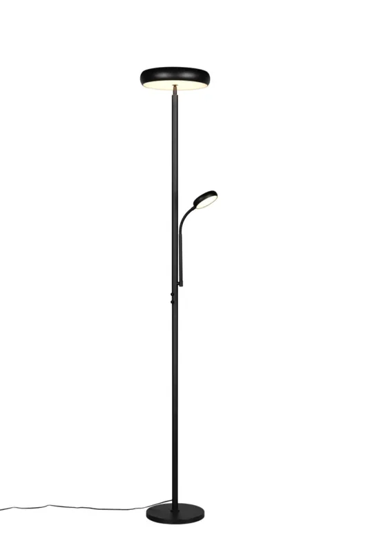 Okazja Lampa podłogowa Palermo czarny, biały LED zintegrowany R45741132 - RL