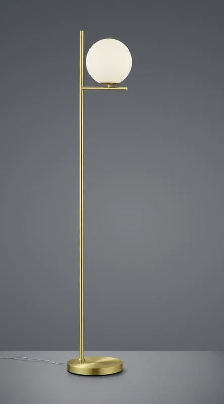 Łatwy zwrot Lampa podłogowa Pure złoty i odcienie złota E14 402000108 - Trio