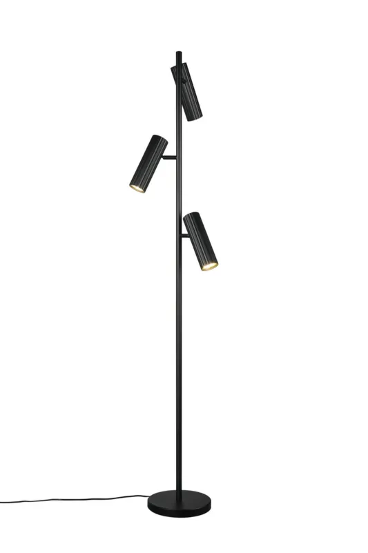Lampa podłogowa Soka czarny GU10 467700332 - Trio Super okazja