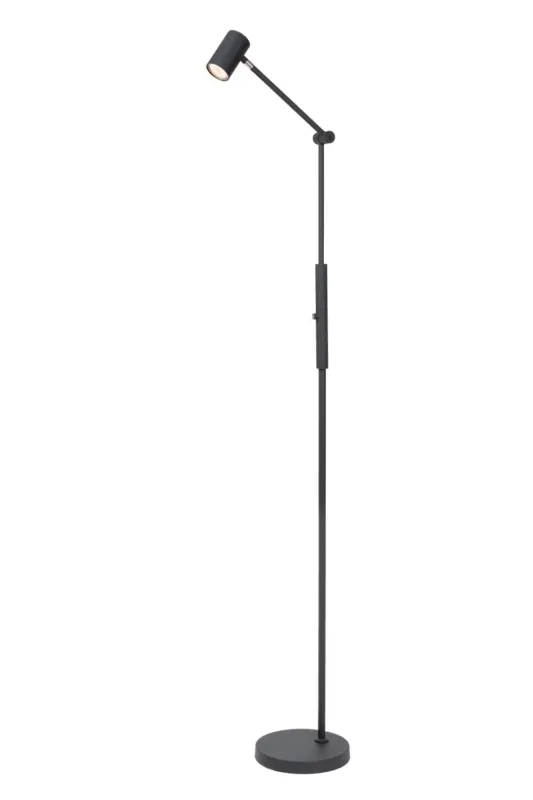 Zniżka Lampa podłogowa Tipik czarny LED zintegrowany 36722/03/30 - Lucide