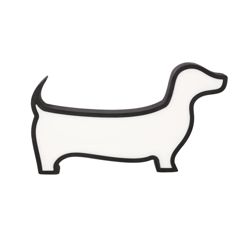 Lampa stołowa Candellux Dog czarna LED Ostatnia szansa