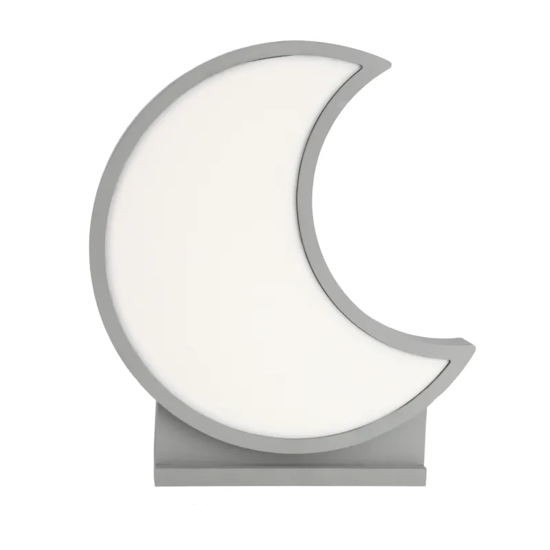 Do wyczerpania zapasów Lampa stołowa Candellux Moon szara LED