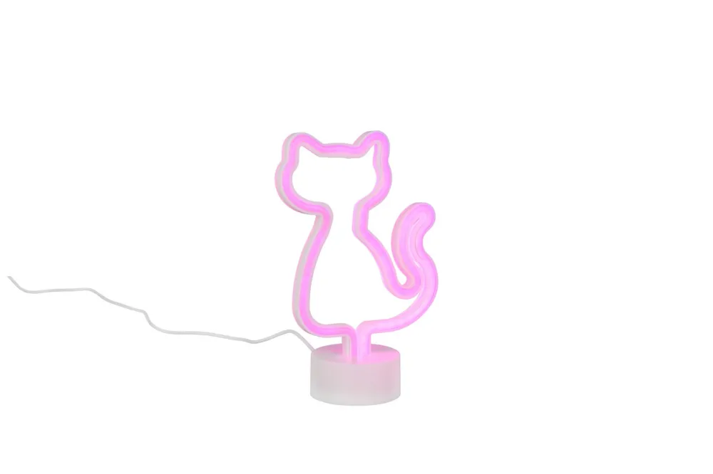 Okazja Lampa stołowa Cat biały LED zintegrowany R53671101 - RL