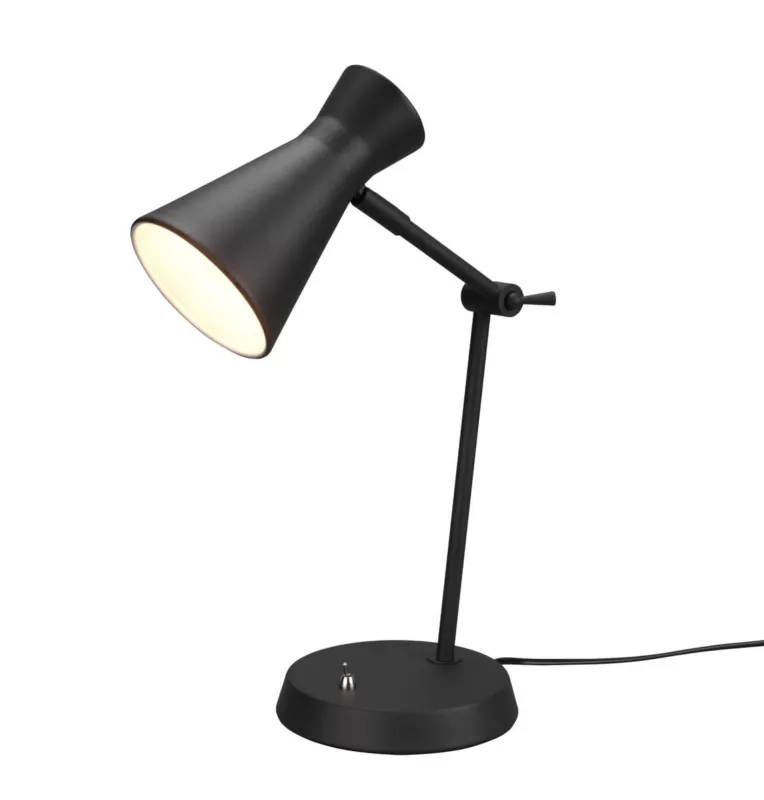 Obniżka ceny Lampa stołowa Enzo czarny E27 R50781032 - RL