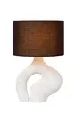 Lampa stołowa Forma biały, brązowy i odcienie brązu E27 34551/81/31 - Lucide Szybka wysyłka