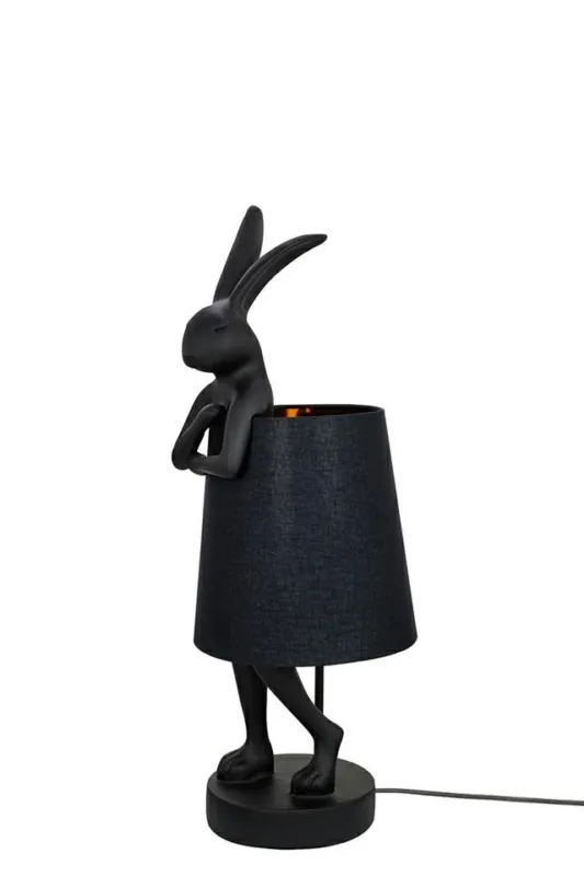Kup teraz Lampa stołowa KARE lampa stołowa RABBIT 50 cm czarna / czarna – Kare Design