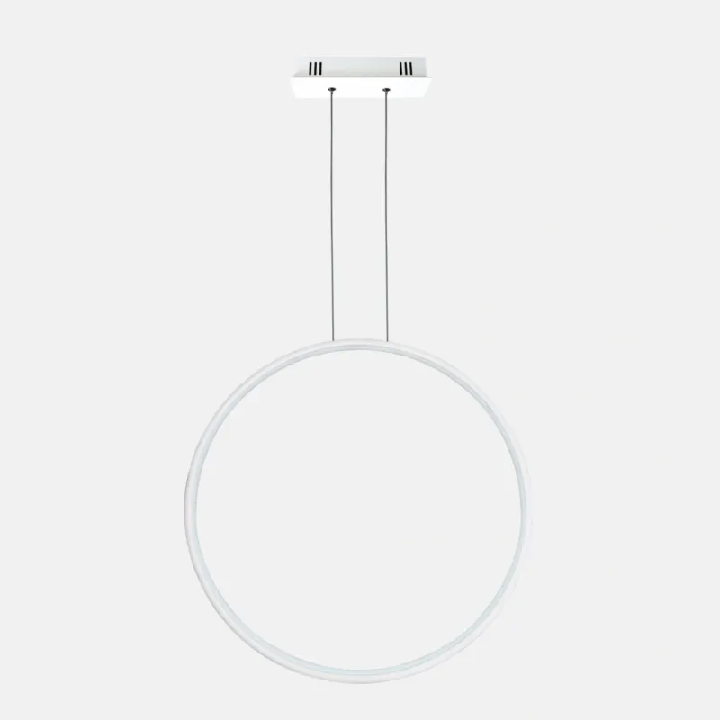Łatwy zwrot Lampa wisząca Ledowe Okręgi No.1 X 100 cm 4000K biała DALI Altavola Design