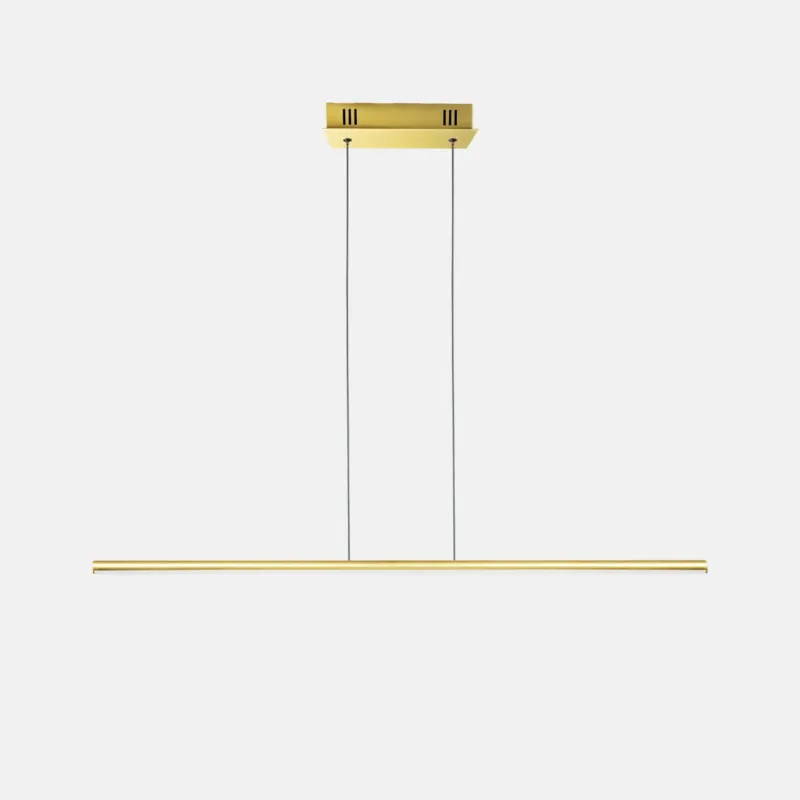 Zamów teraz Lampa wisząca Linea No.1 100 cm 4000K złota ściemnialna 12W Altavola Design
