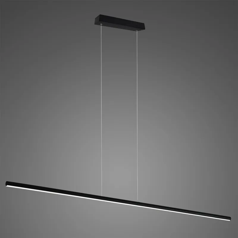 Oferta czasowa Lampa wisząca Linea No.1 120 cm 4000K 20W czarna Altavola Design