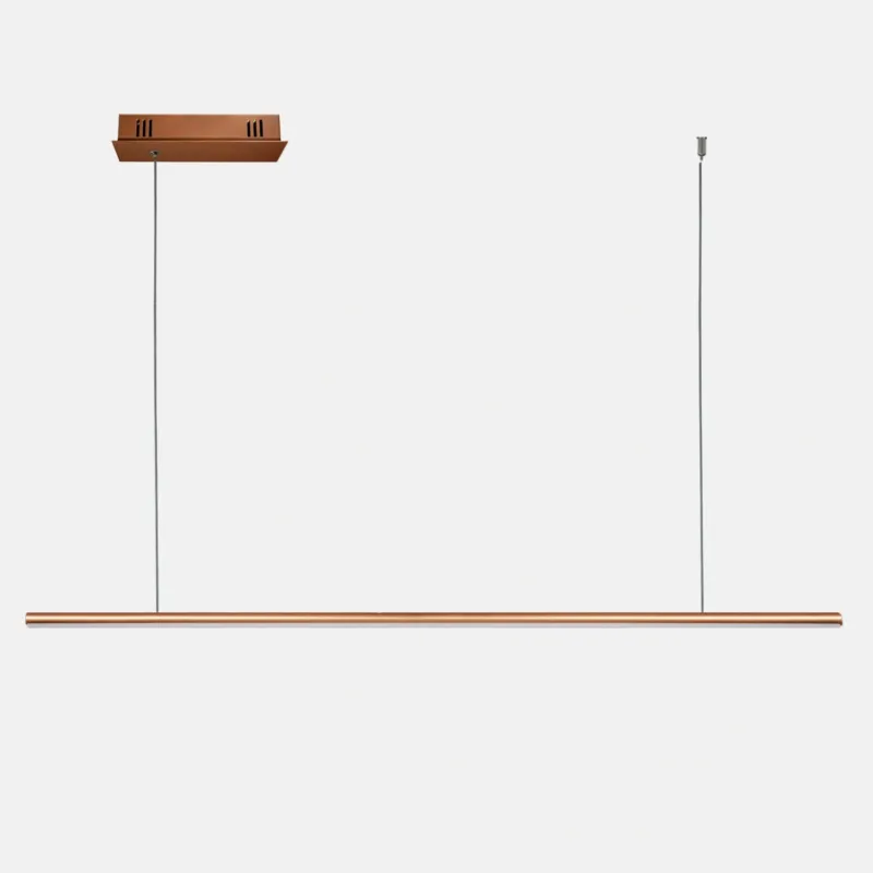 Do wyczerpania zapasów Lampa wisząca Linea No.1B 120 cm 4000K miedziana 15W Altavola Design