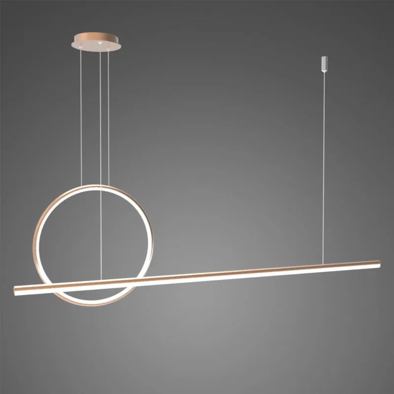 Lampa wisząca Linea No.2 miedziany 40cm - Altavola Najlepsza cena
