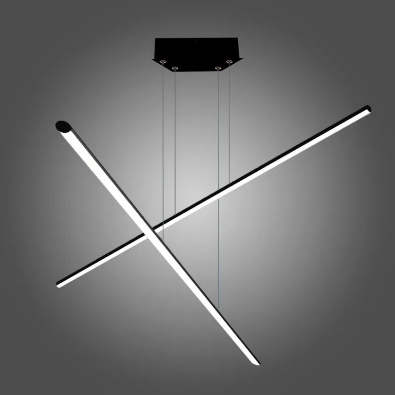 Sprawdź teraz Lampa wisząca LINEA No.2PB 100 cm 4000K czarna 24W Altavola Design