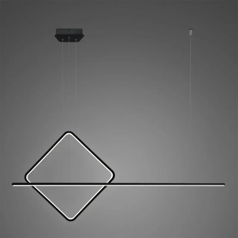 Szybka dostawa Lampa wisząca Linea No.4 A 40 cm czarna 4000K 33W Altavola Design