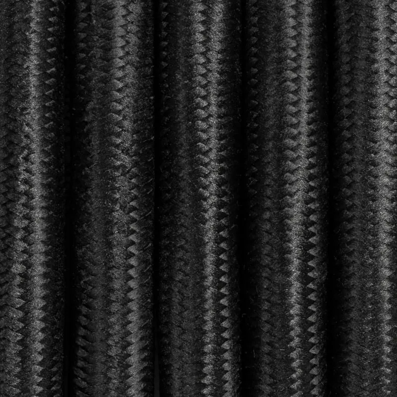 Kabel w oplocie czarnym poliestrowym trzyżyłowy 3x1,5mm2 - Kolorowe Kable Akcesoria Hit cenowy