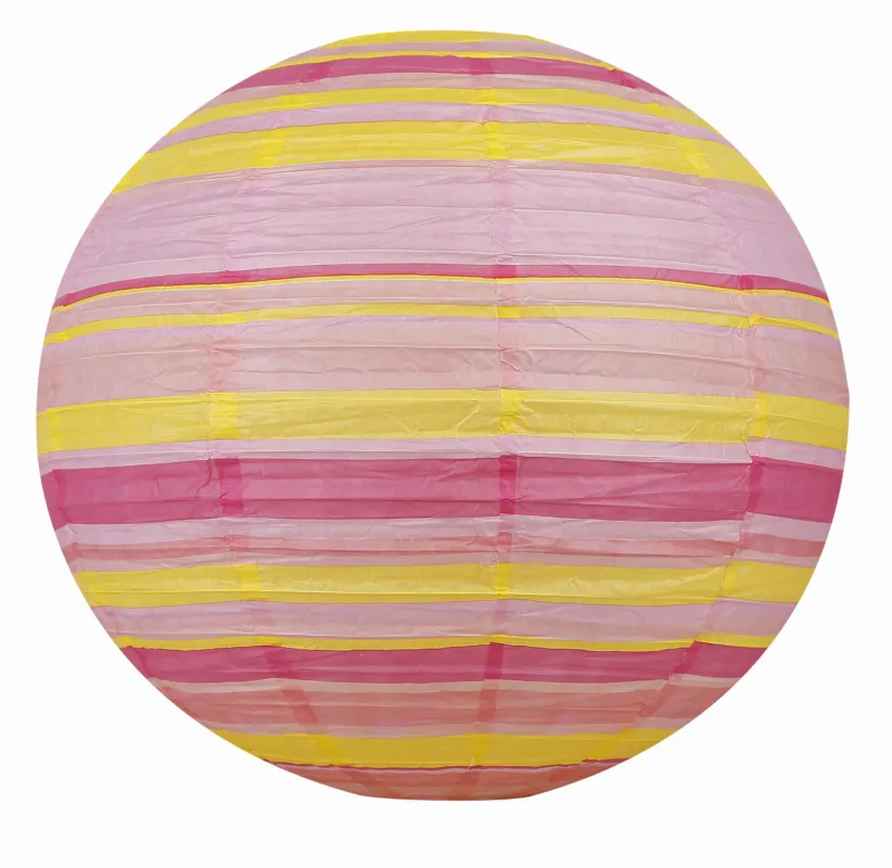 Kup teraz Klosz Candellux Abażur papierowy kokon pomarańczowo-różowy 50 cm