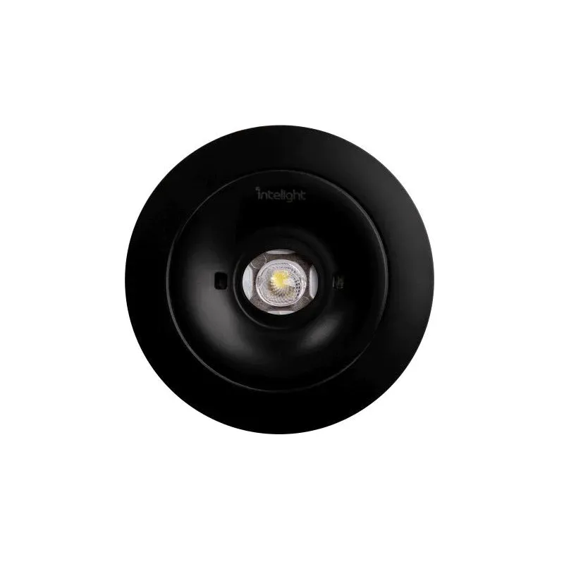 Rabat Oprawa Sieciowo-Awaryjna Podtynkowa Starlet Spot Round Sp 250 M 3H Ct Ip20 (Ip65 - Patrz Akcesoria) [Blk] / 83837