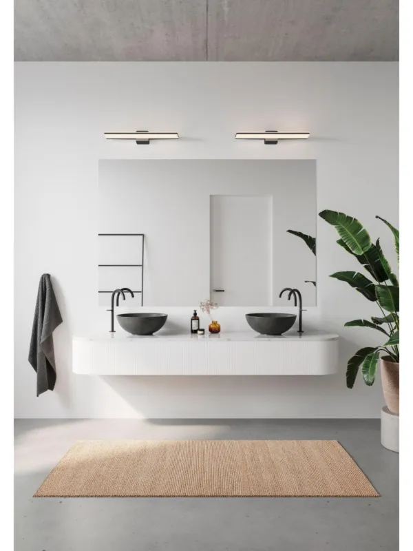 Dodaj do koszyka Lampa ścienna LED nad lustro w łazience Tinia 60 cm - czarna, Nordlux