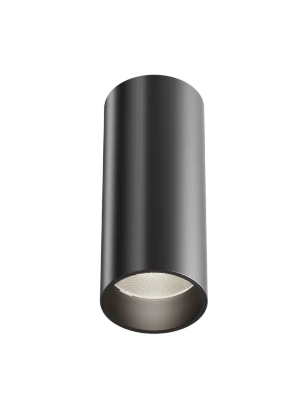 Sprawdź teraz Oprawa sufitowa natynkowa LED Focus – okrągła, tuba, 12W, 4000K, kąt 50°, ściemnialna, czarna
