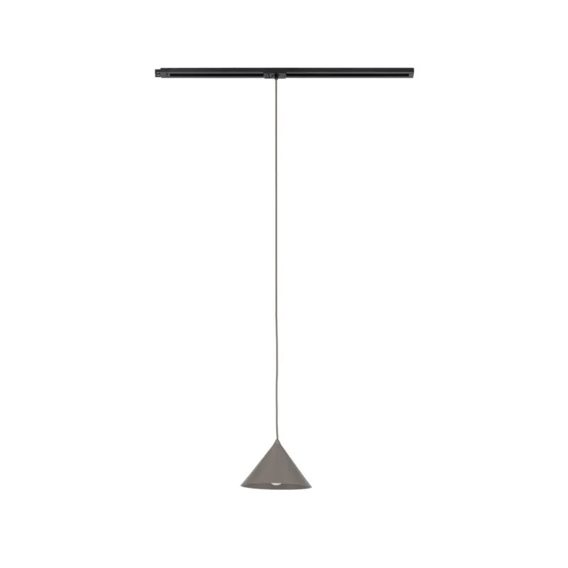 Zwis na szynoprzewód 1-fazowy, brązowy klosz stożek CONO 1xE27 11395 TK Lighting Ograniczona ilość