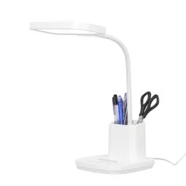 Hit sprzedaży KAJA K-BL1301 BIAŁY TOLA LAMPKA BIURKOWA