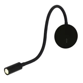 KINKIET SENISE 1XLED CZARNY LP-2021/1W BK Okazja