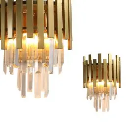 KINKIET ASPEN GOLD 2XE14 Taniej