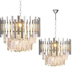 Darmowy zwrot ŻYRANDOL ASPEN CHROME 6XE14