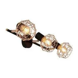 Szybka wysyłka Lampa sufitowa listwa Acrobat 3 40W E14 Czarna/złota 93-66640 Candellux