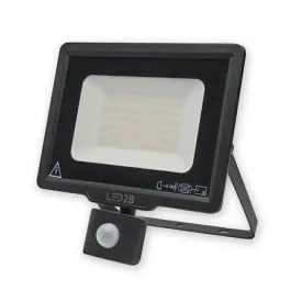 Premium LED2B Naświetlacz LED z Czujnikiem Ruchu Czarny 50W 6000K 4000LM KFLNLC50ZBCZ