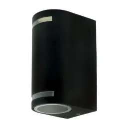 KOBI Oprawa Ogrodowa Kinkiet QUAZAR 9 2x11W GU10 Czarna KTLOQZ9CZ Zniżka