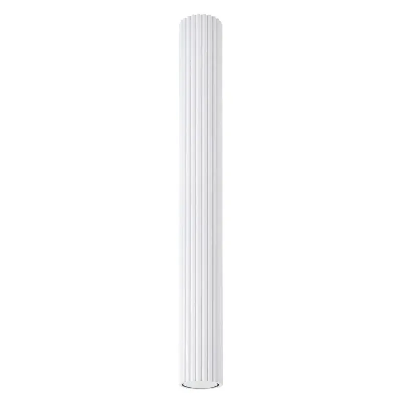 Lampa sufitowa biała Oprawa natynkowa Długa Tuba KARBON Wyjątkowa oferta