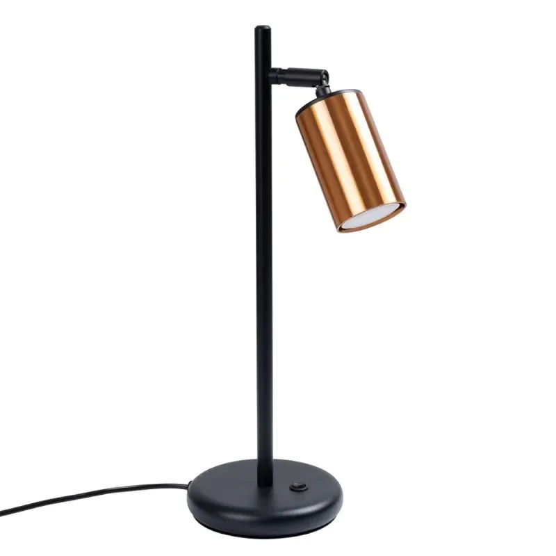 Lampa biurkowa WINX czarny/miedź Sollux SL.1381 Oferta limitowana