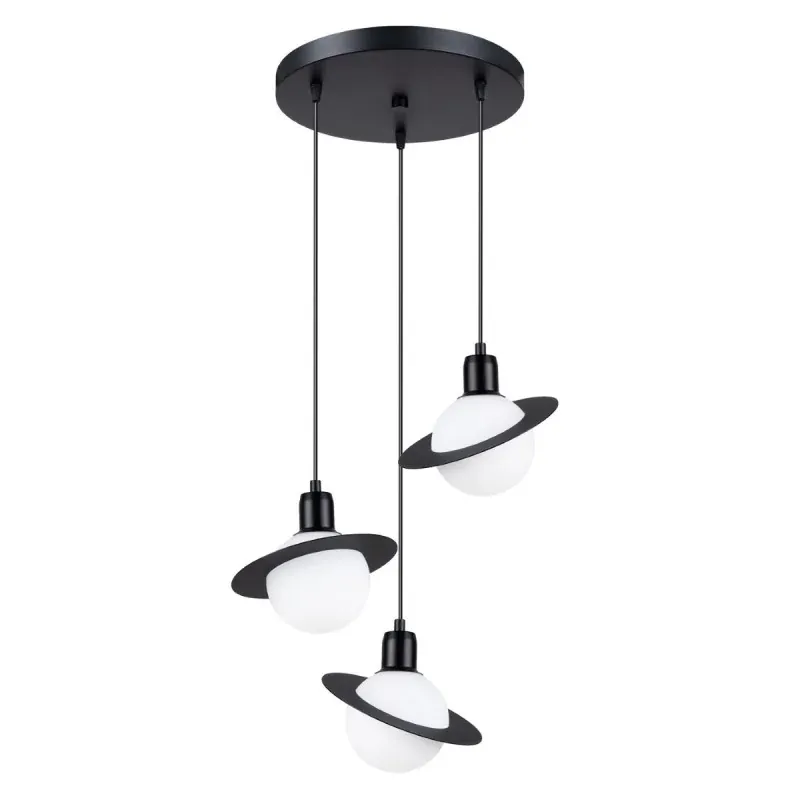 Lampa wisząca HYPERION 3P czarny Sollux SL.1359 Kup online
