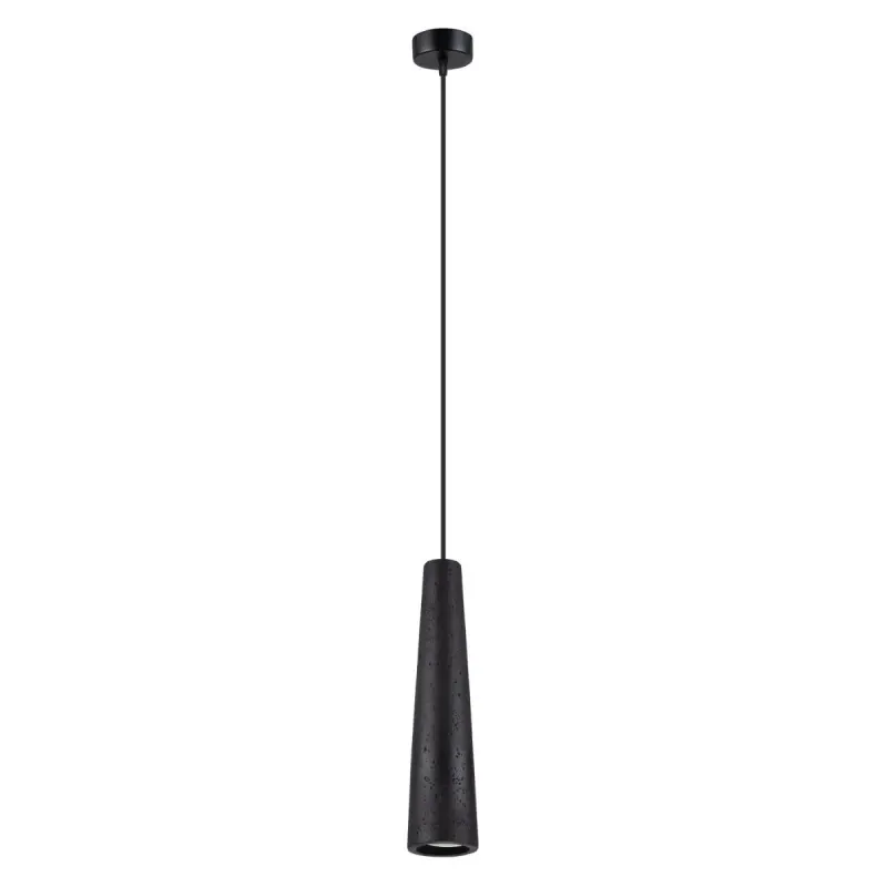 Hit sprzedaży Lampa wisząca ELECTRA czarna beton Sollux SL.1355