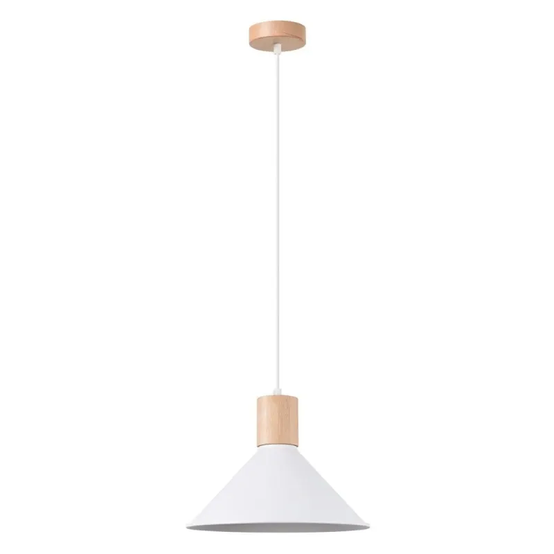 Lampa wisząca JAGA biała Sollux SL.1319 Premium