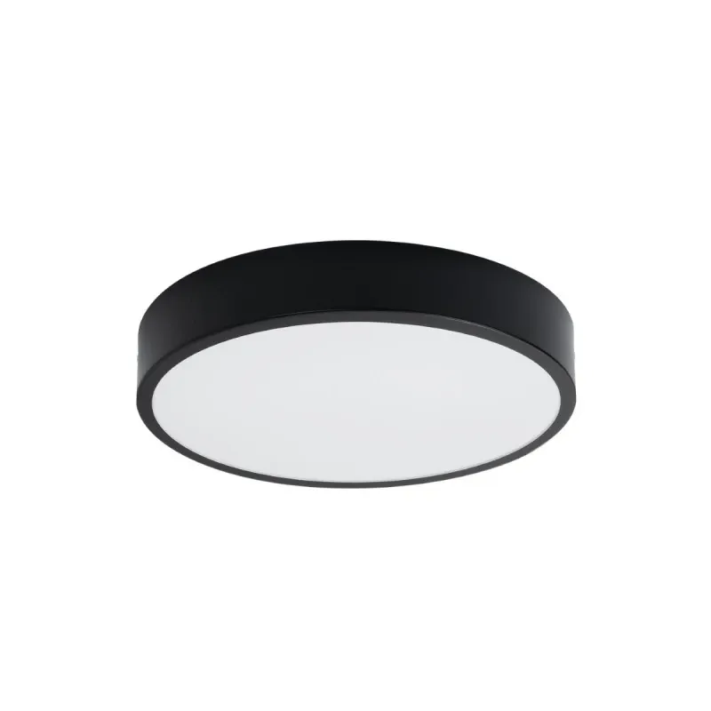 Tylko dziś Plafon okrągły LED ONYX 40 czarny LED 3000K Sollux SL.1244