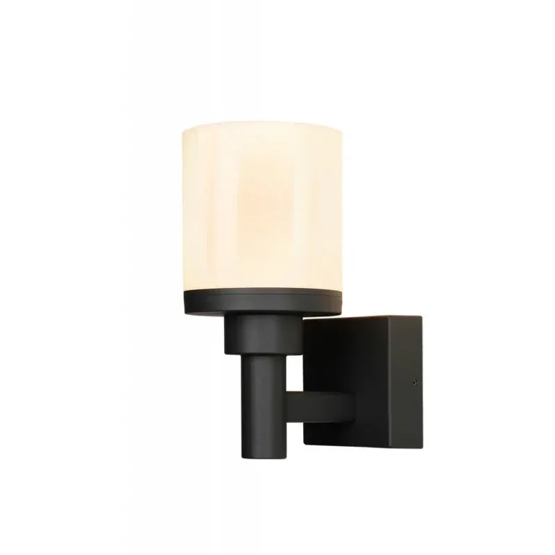 21-32386 Nowoczesny kinkiet zewnętrzny czarny LED 12W IP65 SAPONIA CANDELLUX Wyjątkowa oferta