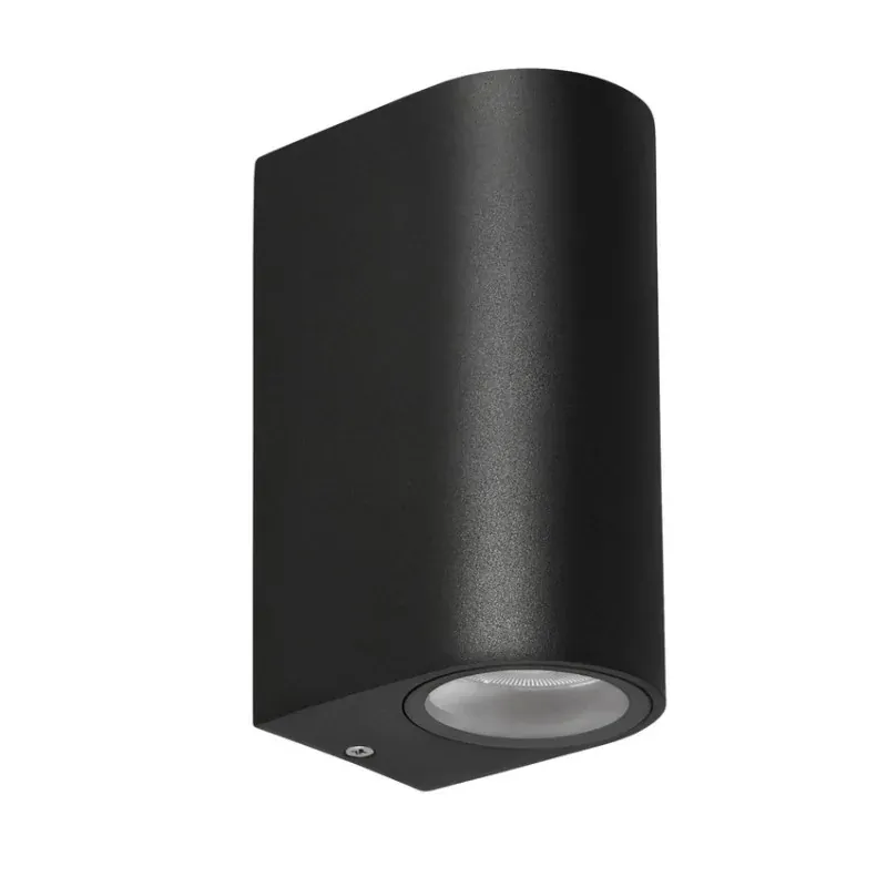22-32294 Kinkiet zewnętrzny zaokrąglony czarny 2x35W GU10 IP44 LOBELIA CANDELLUX Tylko do końca tygodnia