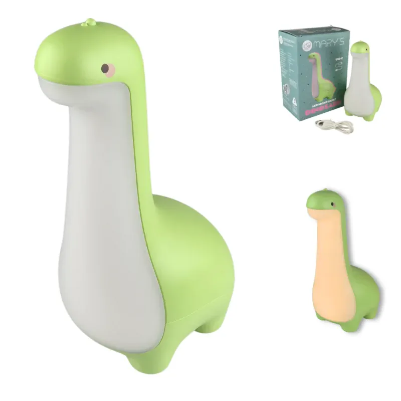 Lampka nocna LED Dla Dzieci na USB Dinozaur Prezent na Dzień Dziecka Popularny