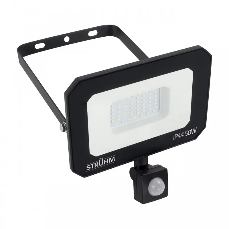 04377 Naświetlacz LED z czujnikiem ruchu o mocy 50W czarny IP44 ASTON LED IDEUS Kup online
