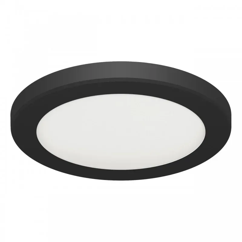 Oprawa sufitowa LED okrągłą czarna 24W 3 barwy światła OLGA LED C 04408 IDEUS Bestseller