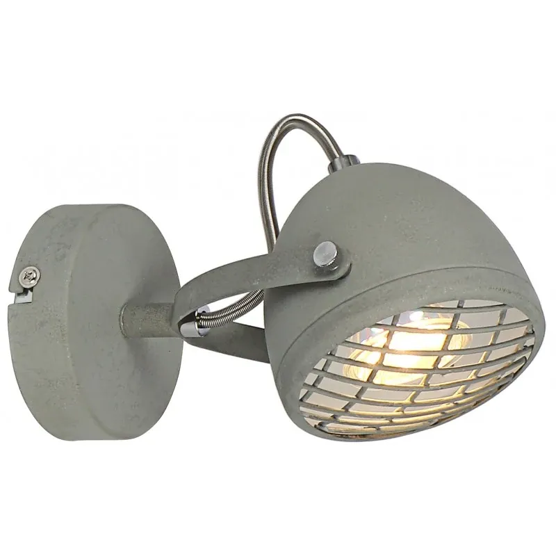PENT LAMPA KINKIET 1X50W GU10 BETONOWY SZARY Sprawdź teraz