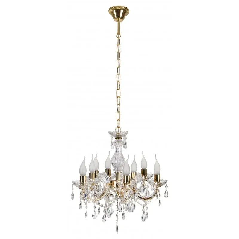 Oferta limitowana Elegancka wisząca lampa z dekoracyjnymi kryształkami