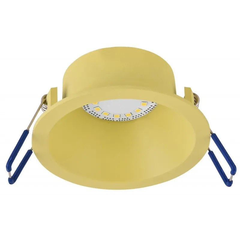 SA-12 YE GU10 MAX 35W 230V oczko sufitowe lampa sufitowa kolor żółty materiał aluminim kolor żółty Okazja