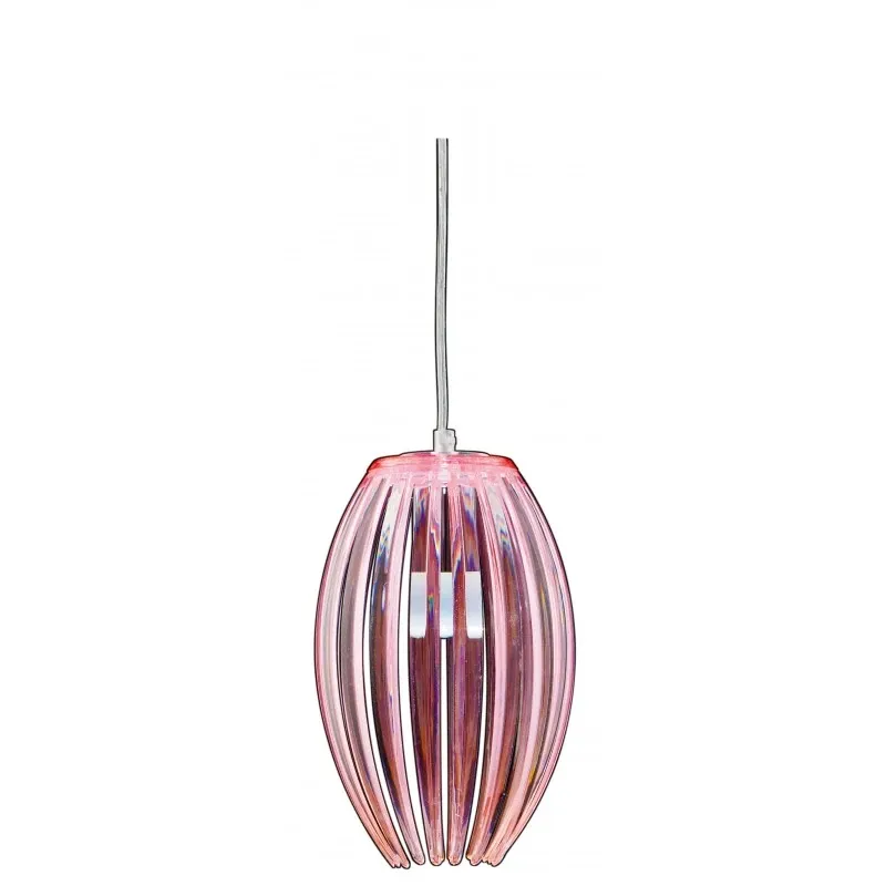 ABUKO LAMPA WISZĄCA 1X60W E27 RÓŻOWY MAŁY Okazja