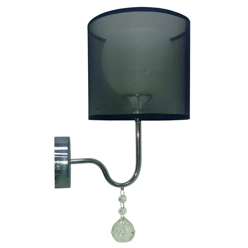 BRAVA LAMPA KINKIET D-22 1X60W E27 CZARNY Wyprzedaż
