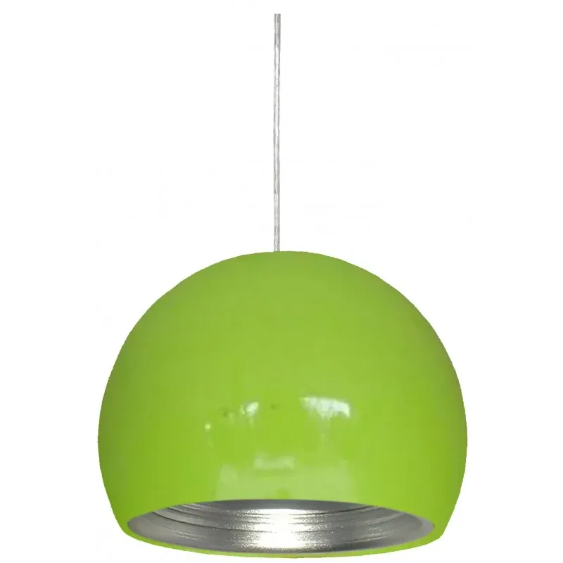 PICTOR LAMPA WISZĄCA 25 1X60W E27 ZIELONY/SREBRNY ODBŁYŚNIK Zniżka