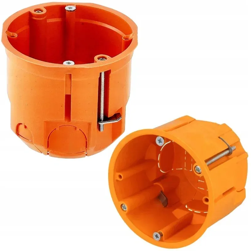 PK60 Puszka instalacyjna do płyt gipsowych głęboka z wkrętami A.0044P PAWBOL Promocja
