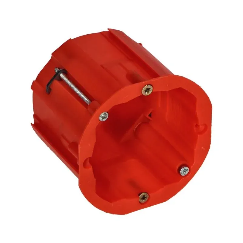 Oferta OR-JB-13812 Puszka podtynkowa pomarańczowa głęboka fi 60 mm do ścian karton gips ORNO