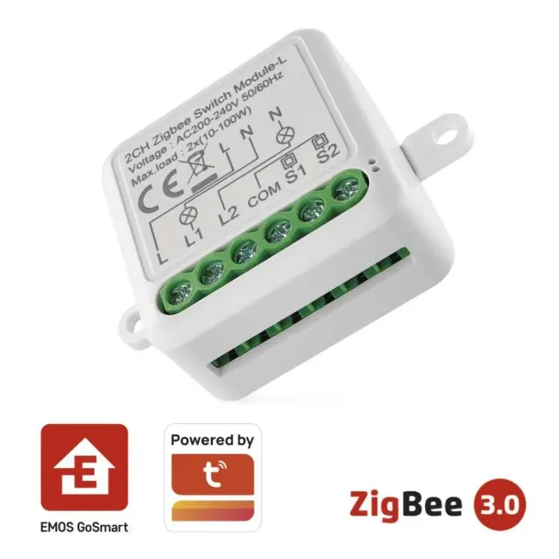 H5104 GoSmart Moduł włączeniowy IP-2104SZ bez przewodu zerowego ZigBee EMOS Dostępne od ręki